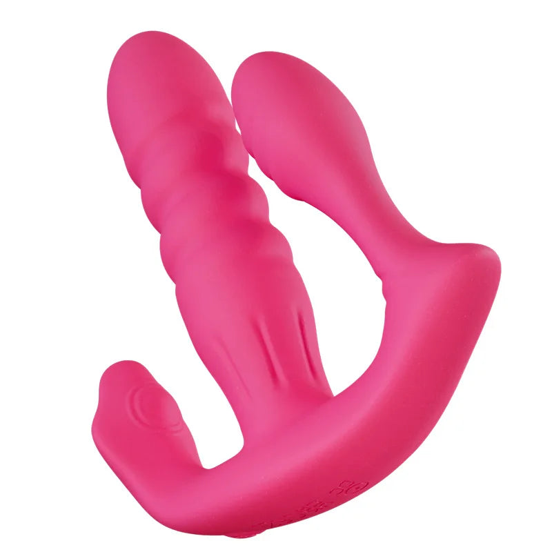 3 in 1 Panties Vibrators Wearable Female Sex Toys Wireless Remote Vibrator for Women G Spot Clitoris Stimulator Anal Massager