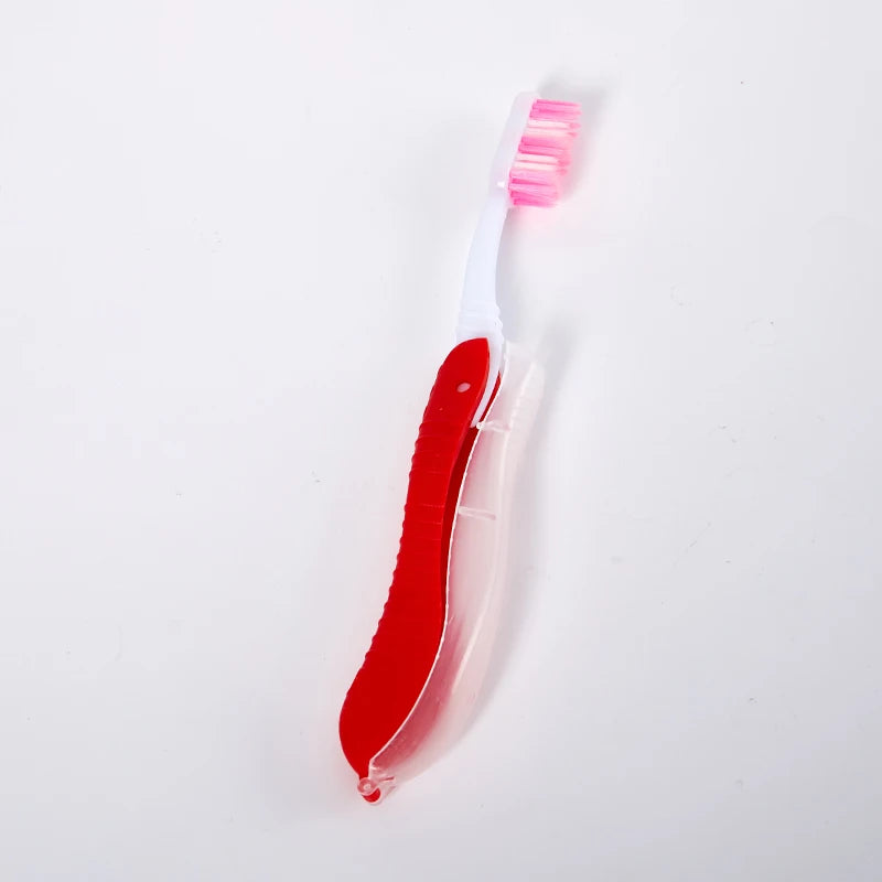 1pc Portable Disposable Foldable Travel Camping Toothbrush Tooth Oral Cleaning Tools