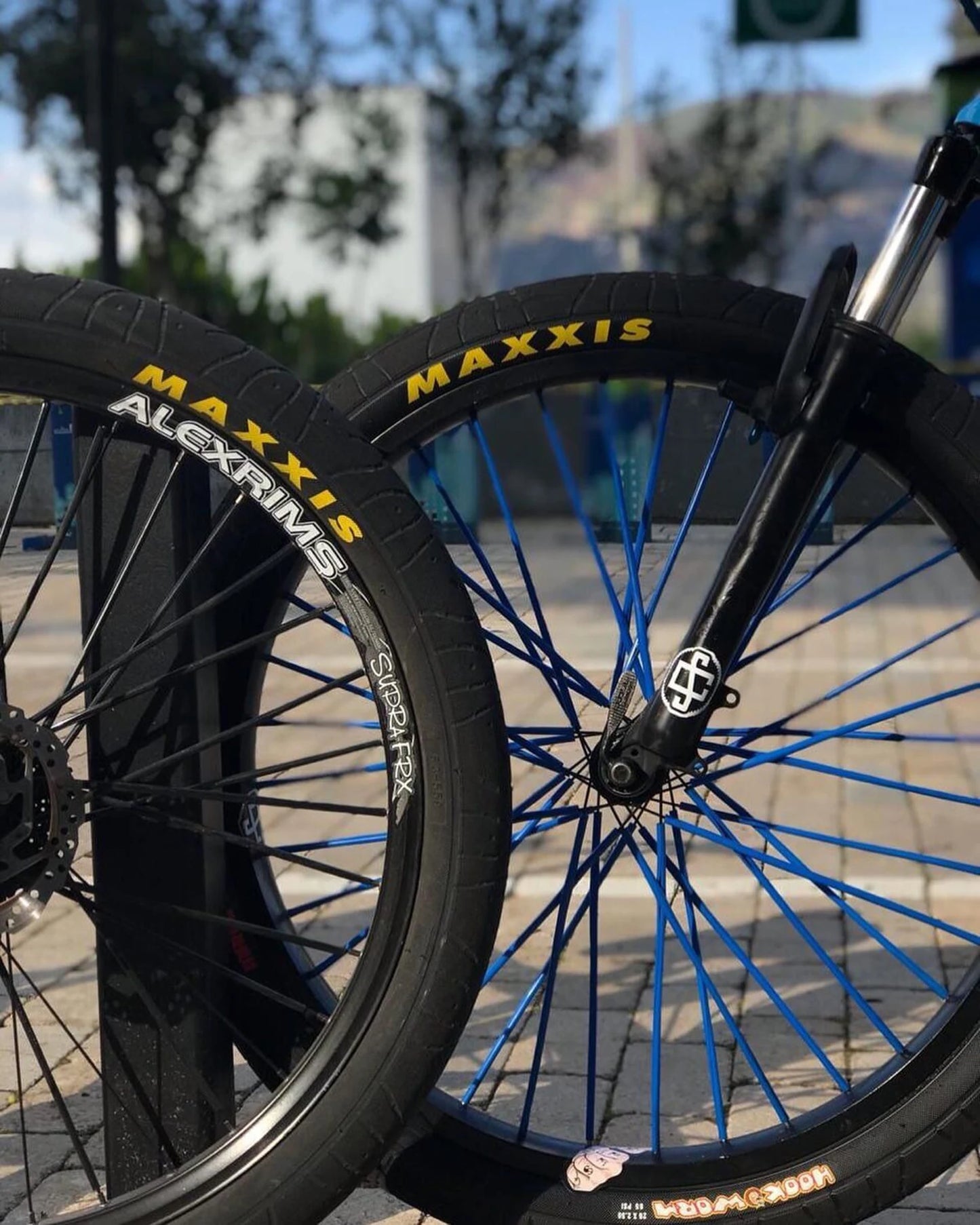 MAXXIS  Hookworm  26 x 2.5 Bicycle Tire BMX Wire Bead Clincher Tire for Street Park vert Flatland 20 inch 24 26 27.5 or 29 Sizes