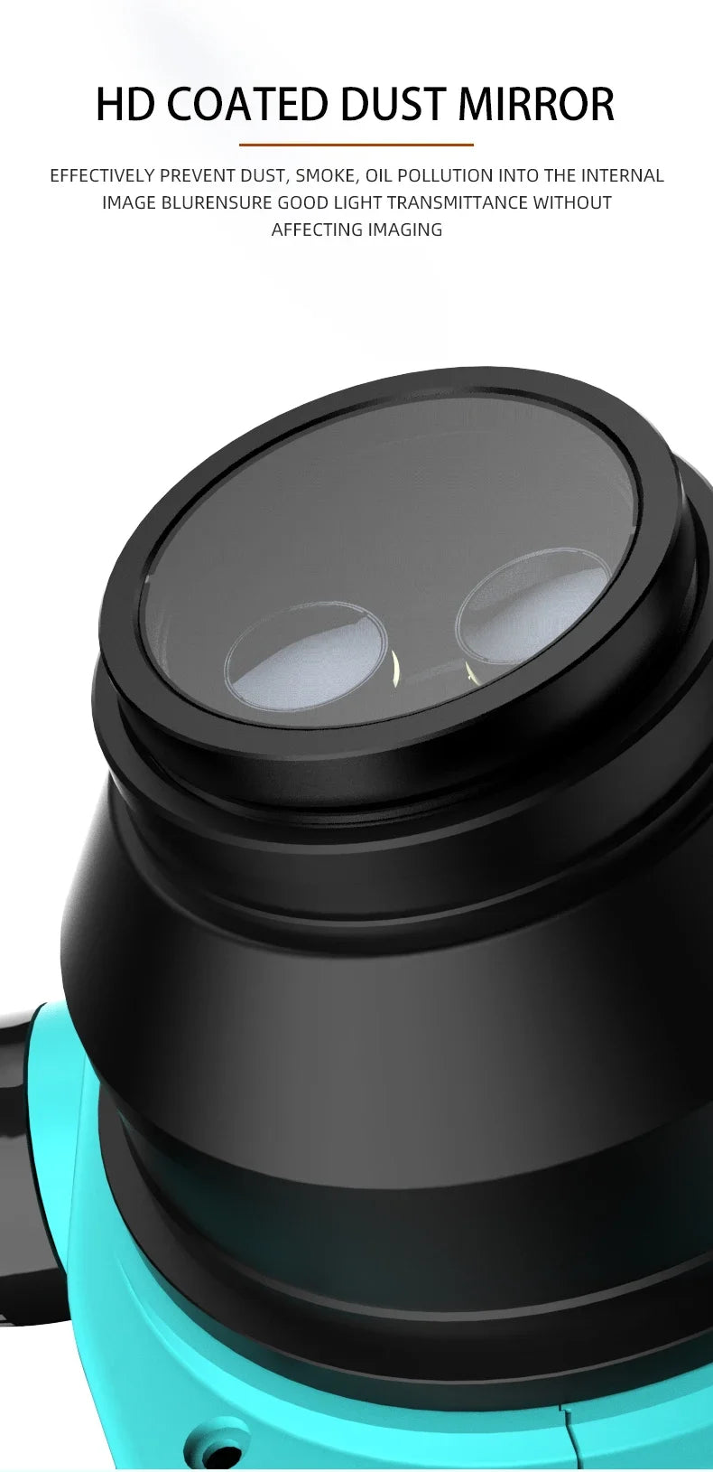 RF4-7050TV Triocular Microscope Head 7-50X Continuous Zoom Stereo Microscope Eyepiece Mobile Phone PCB Welding Instrument