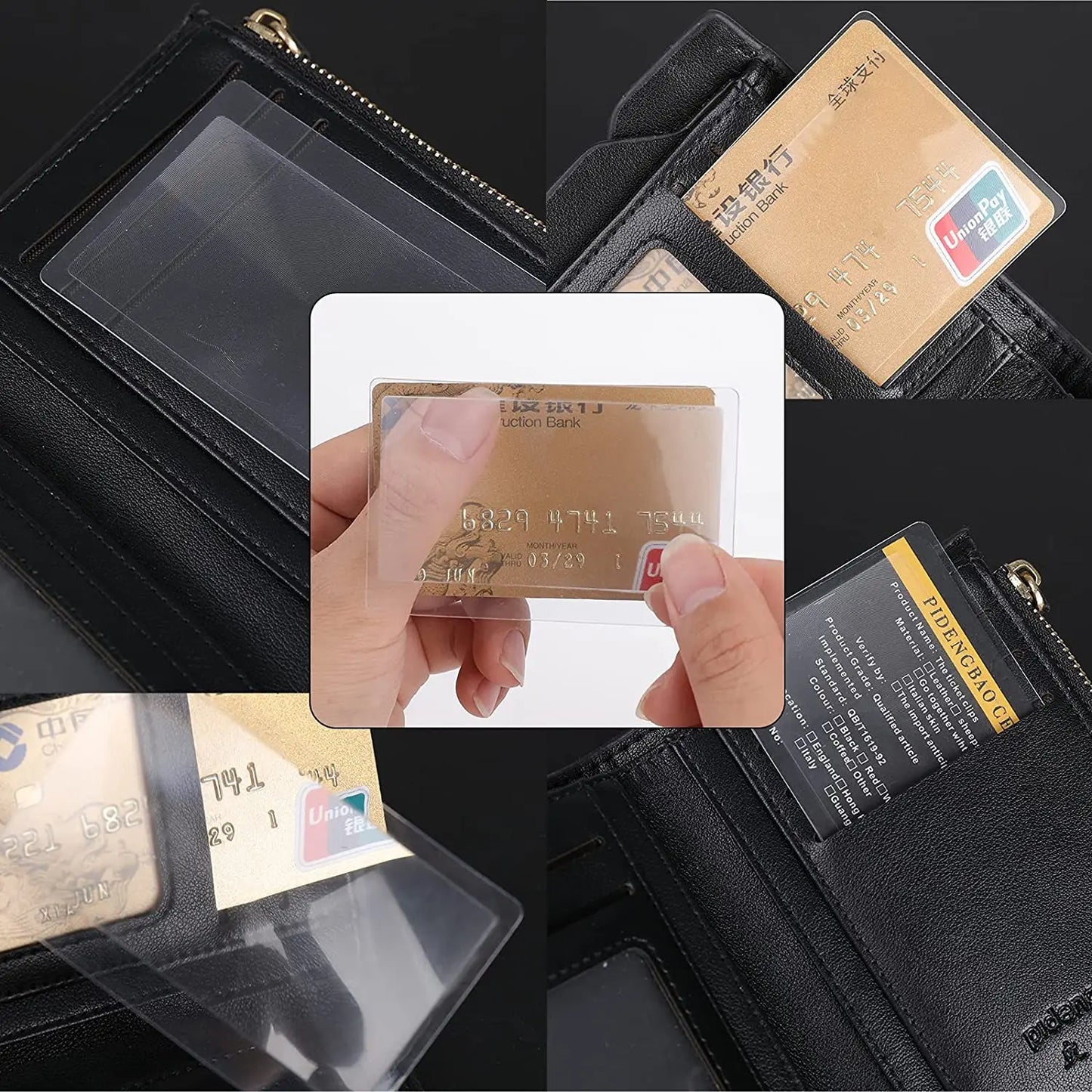 10pcs Pocket Fresnel Lens 3X Wallet Magnifier Lenses Brand Credit Card Magnifying Glass for Seniors Elders Reading Fire Starter