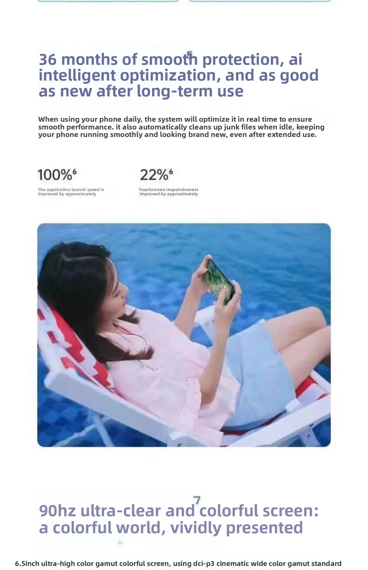 OPPO A93s Unlocked 5G Mobile Phone Dimensity 810 48MP AI Camera 5000mAh Battery 33W Fast Charge Android 11 Smartphone