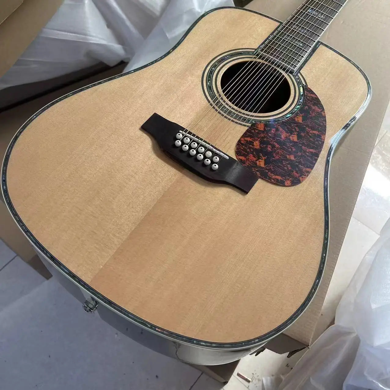 D45 Series Solid Wood Profile Acoustic Guitar, 12 Strings, 41"