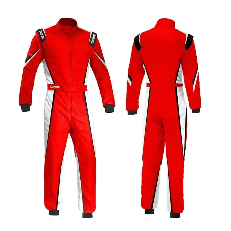 Men Women for Karting Suit Waterproof Car Motorcycle Motocross Racing Club Exercise Clothing Set Overalls