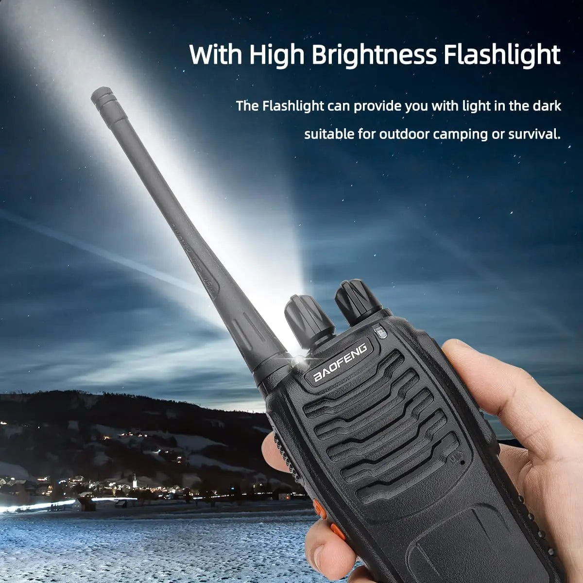 Baofeng BF-88E Pro Walkie Talkie Wireless Copy Frequency Long Range UHF 400-470MHz Portable Ham Two Way Radio for Hunting
