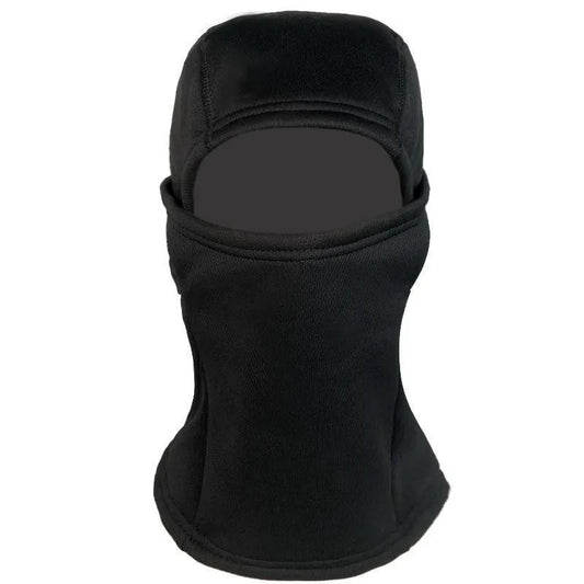 Outdoor hiking, winter thick fleece face mask, chief hat, protective cycling, warm headgear