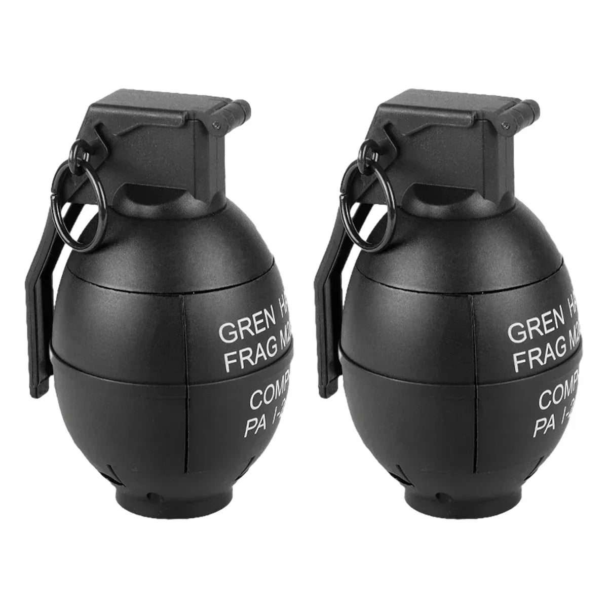 3pcs Tactical Smoke Grenade Grenade Model for CQB Airsoft Paintball Game M67 Burst Mine Water Grenade Bouncing Smoke Grenade