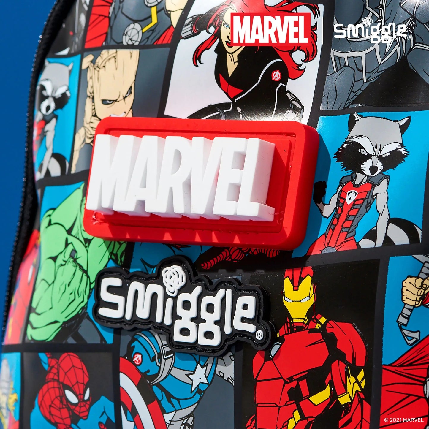 Smiggle Marvel Superhero Spider-Man Children Stationery School Bag Lunch Bag Lunch Box Pencil Box  Water Cup Student Gift