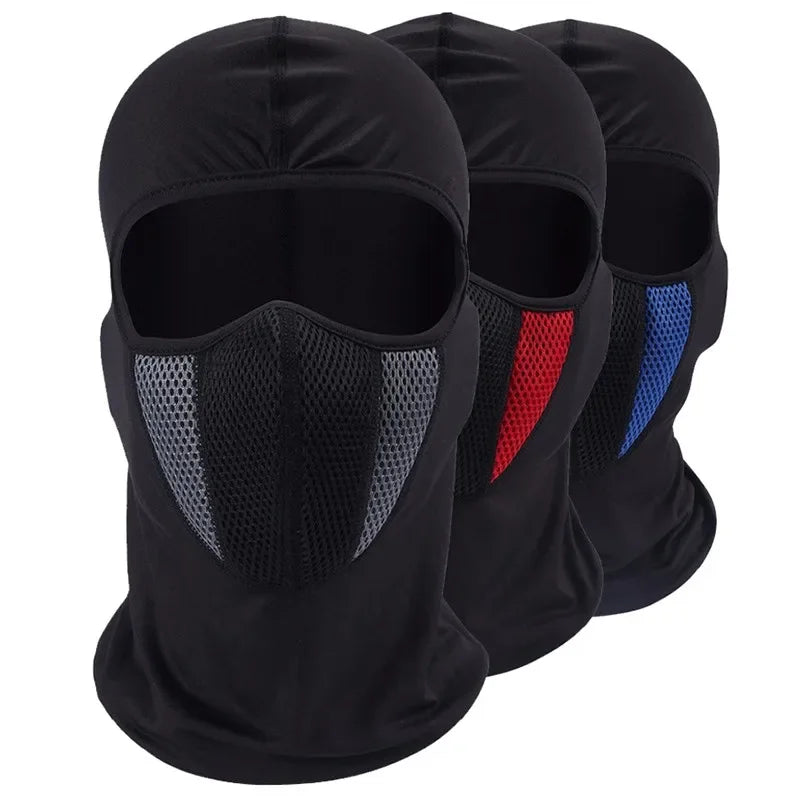 Motorcycle Full Face Mask Balaclava For Men & Women, Breathable Weather- Resistant Riding Sports Mask