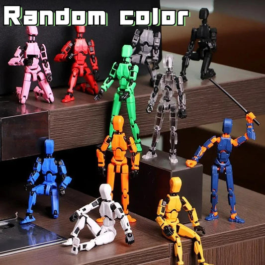 20PCS Lucky 13 Joints Movable 3d Printable Multi-jointed Dolls Toys Decompression Artifacts Hand-do Robots
