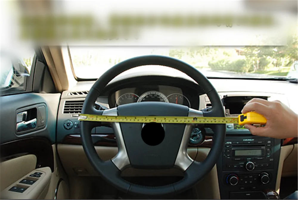 Universal car parts hand sewing steering wheel cover 36 38 40CM for Kia Provo K9 Cross Carens CUB Trackster Ray K2 Naimo