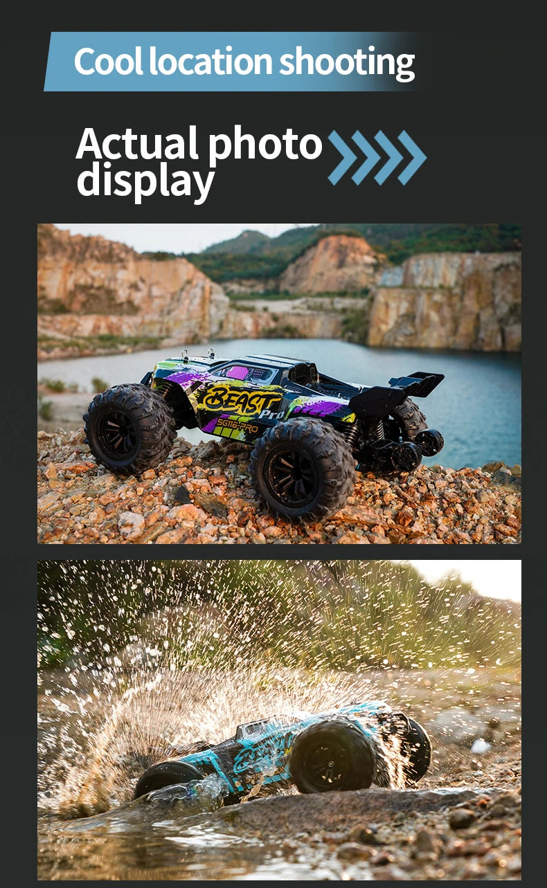 2.4G Remote Control Car 4WD Professional Racing Car SG116PRO/MAX Remote Control Car Brushless High Speed 80KM/H Off-road Drift
