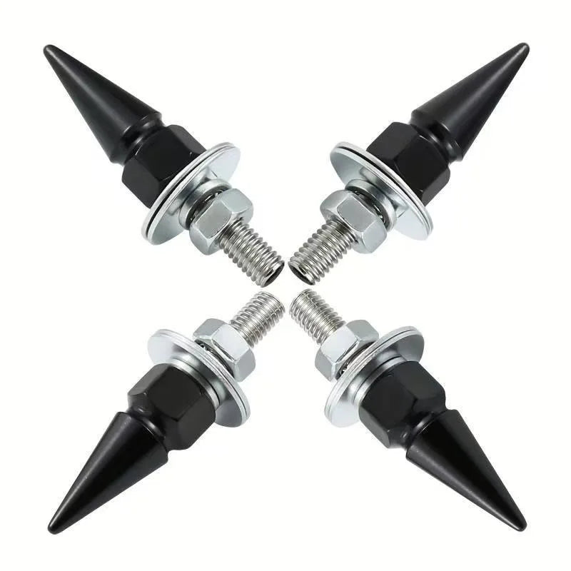 M6 Threaded Tips Screw Car Modified Fasteners Fender Washer Bumper Engine Screws License Plate Aluminium Alloy Bolts