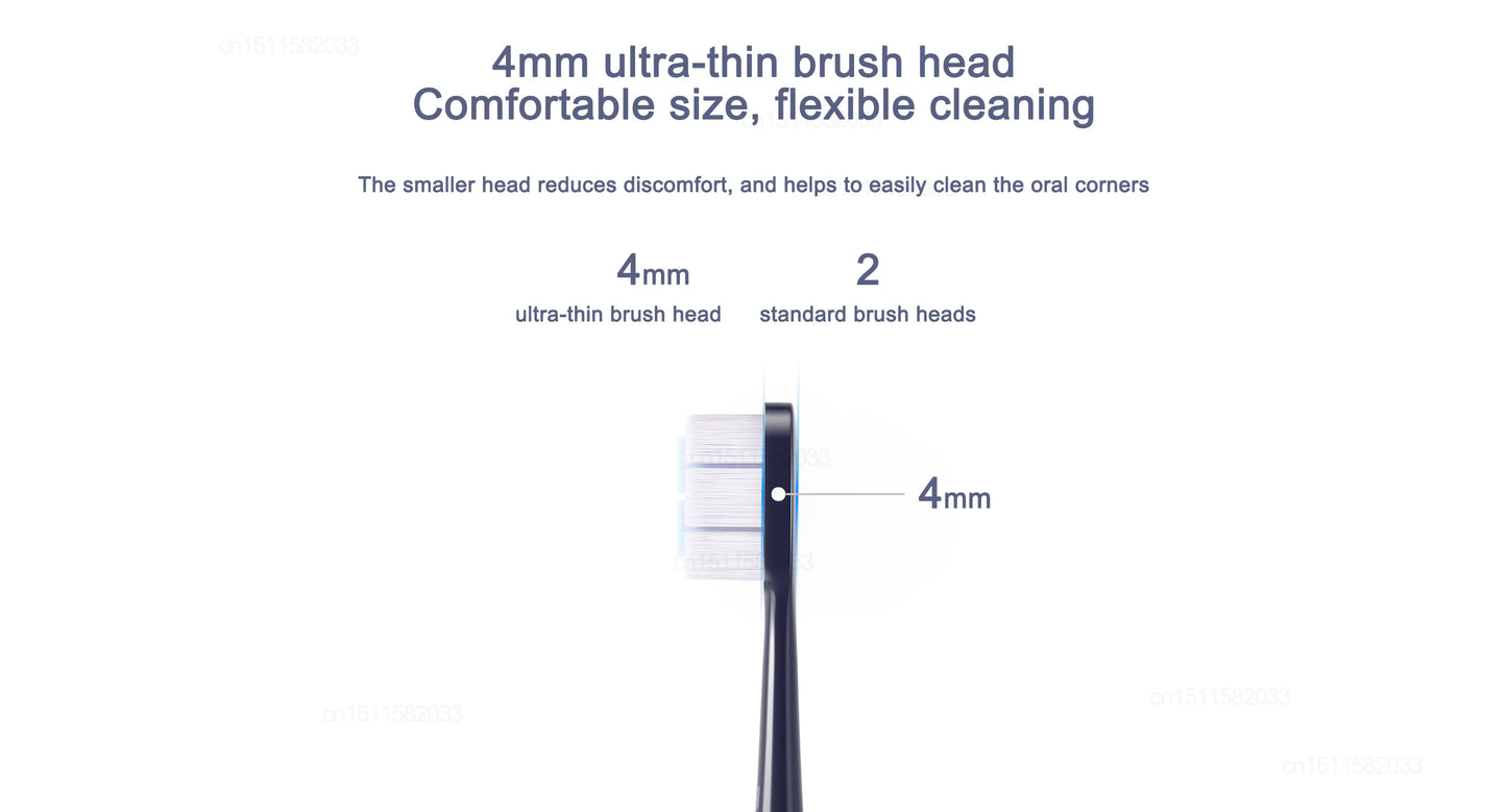 XIAOMI MIJIA T700 Sonic Electric Toothbrush Ultrasonic Vibration Teeth Whitening Oral Clean Brush Smart APP Electric Tooth Brush