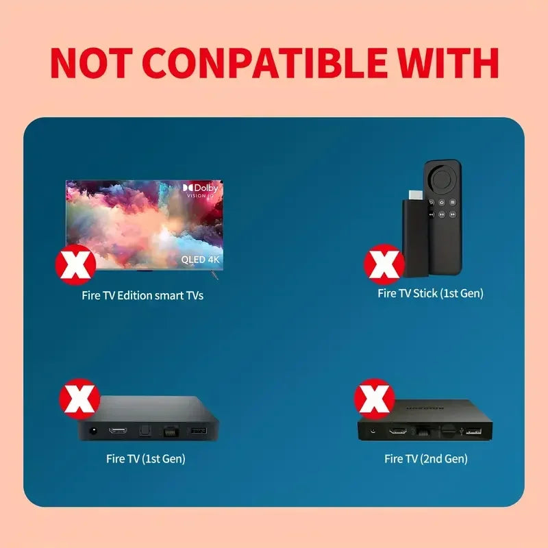 Replacement Voice Remote Control for Fire Stick TV 3rd Gen Smart TV Stick 4K MAX Lite Fire Cube Remote Works with Alexa