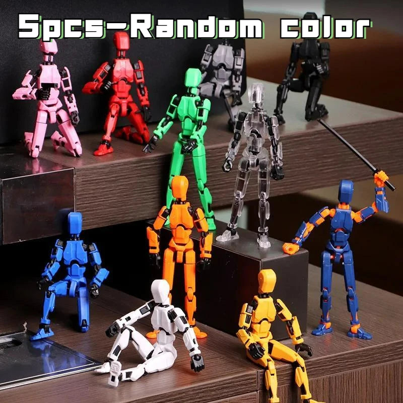 20PCS Lucky 13 Joints Movable 3d Printable Multi-jointed Dolls Toys Decompression Artifacts Hand-do Robots