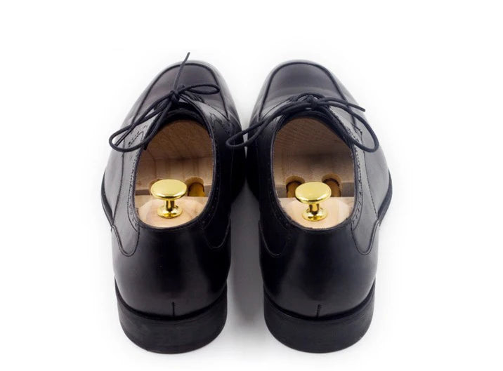 Men's and Women's Shoe Trees Twin Tube Adjustable New Zealand Pine Wood Shoe Tree