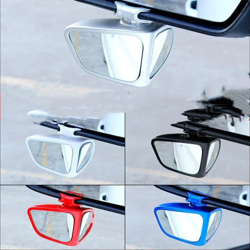 Rotatable Car Blind Spot Mirror Auto 360 Adjustable Wide Angle Reversing Glass Automobile Side Rear View Parking Accessories