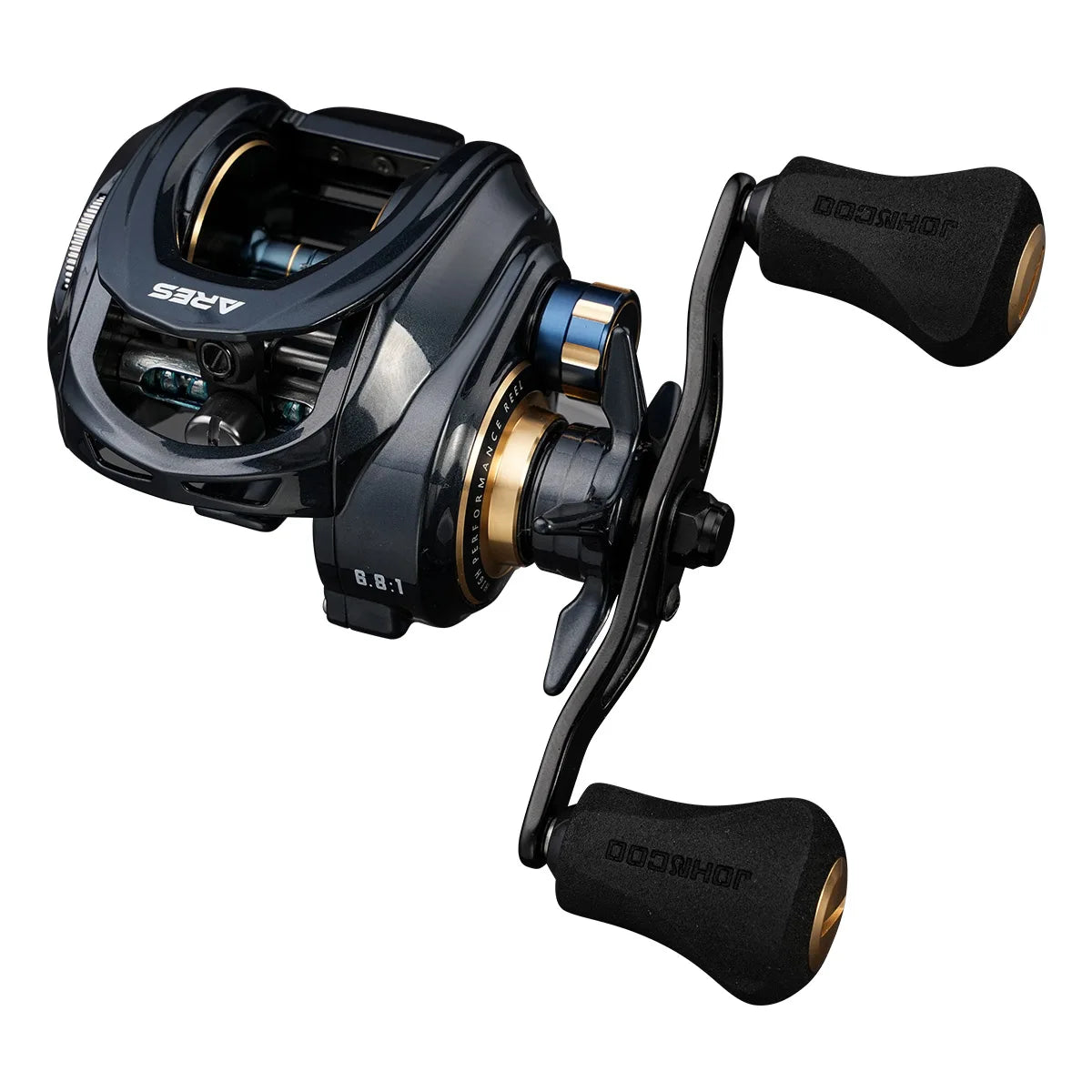Baitcasting Reel Metal Body 15KG Max Drag 7+1 Bearings Aluminum Frame Freshwater Saltwater Fishing Reel