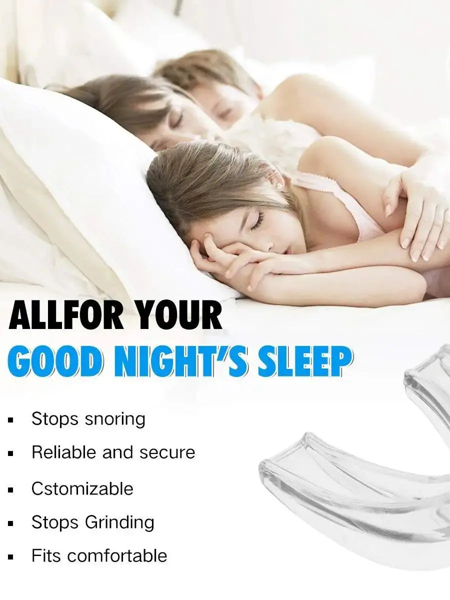 Hot Sale 4pcs/Box Mouth Guards for Clenching Teeth Moldable Dental Teeth Night Guard for Adult Stop Teeth Grinding Bruxism Tray