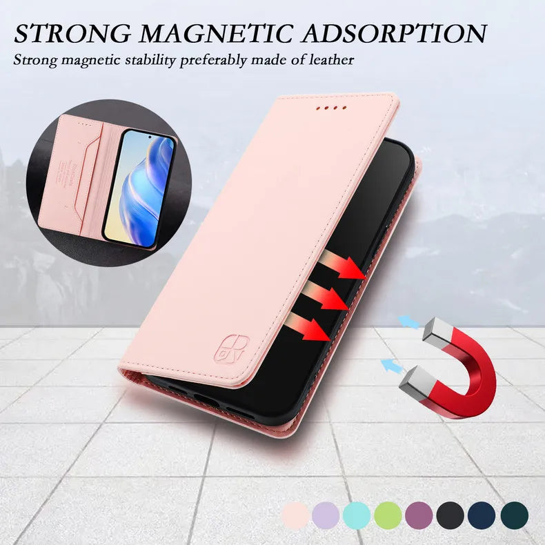 For Tecno Camon 50 Pro Anti-theft brush Magnetic Leather Wallet Case for Tecno Camon 50 Luxury Book Cover Camon 50 50Pro Etui