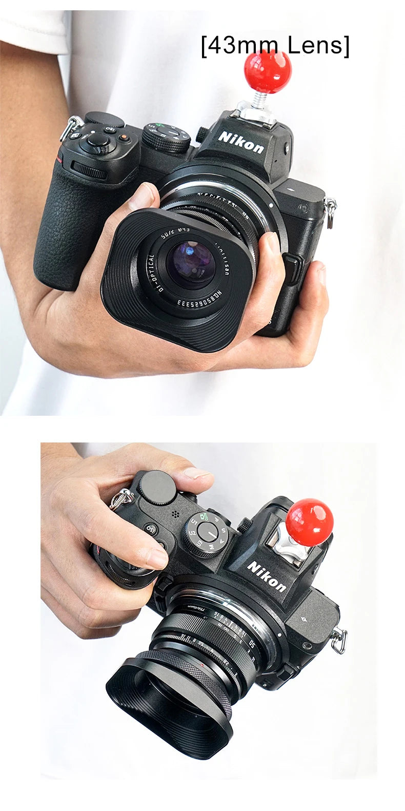 Metal Camera Square Lens Hood Universal Retro Reduce Light for Fuji Fujifim 39mm 43mm 46mm 49mm 52mm Filter Adapter Ring Metal