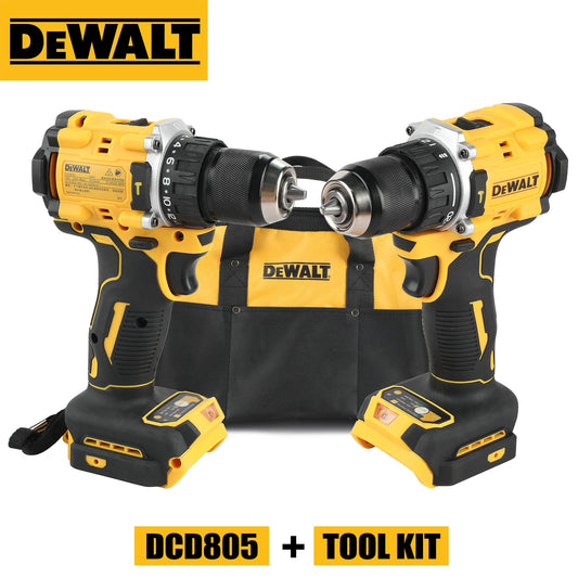 DeWalt DCD805 Lithium Brushless Motor Screwdriver DeWalt tool kit Electric Screwdriver Electric Hand Drill Impact Drill Combinat