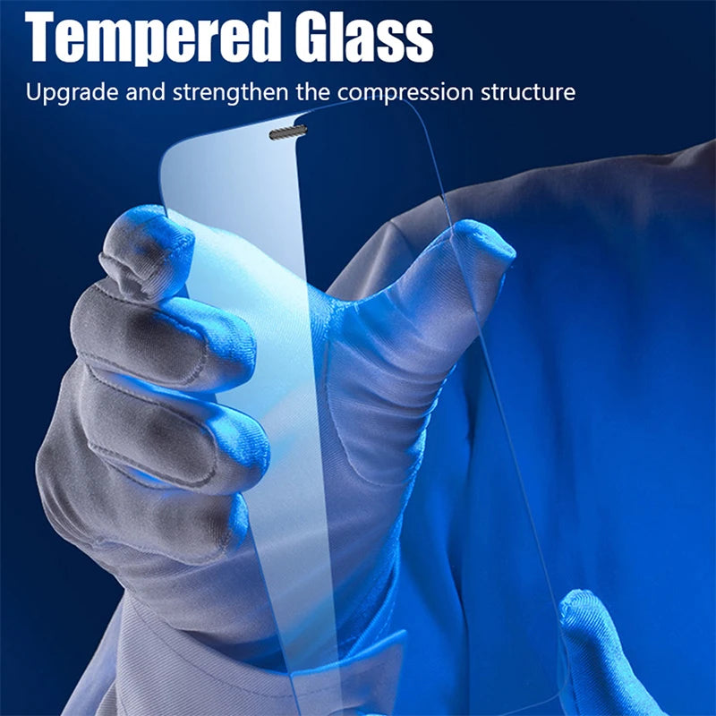 3PCS Tempered Glass for iPhone 14 Pro Max 14 Plus 14Pro Screen Protector for iPhone 13 15 12 11 Pro Max 12Mini 13 Mini Glass