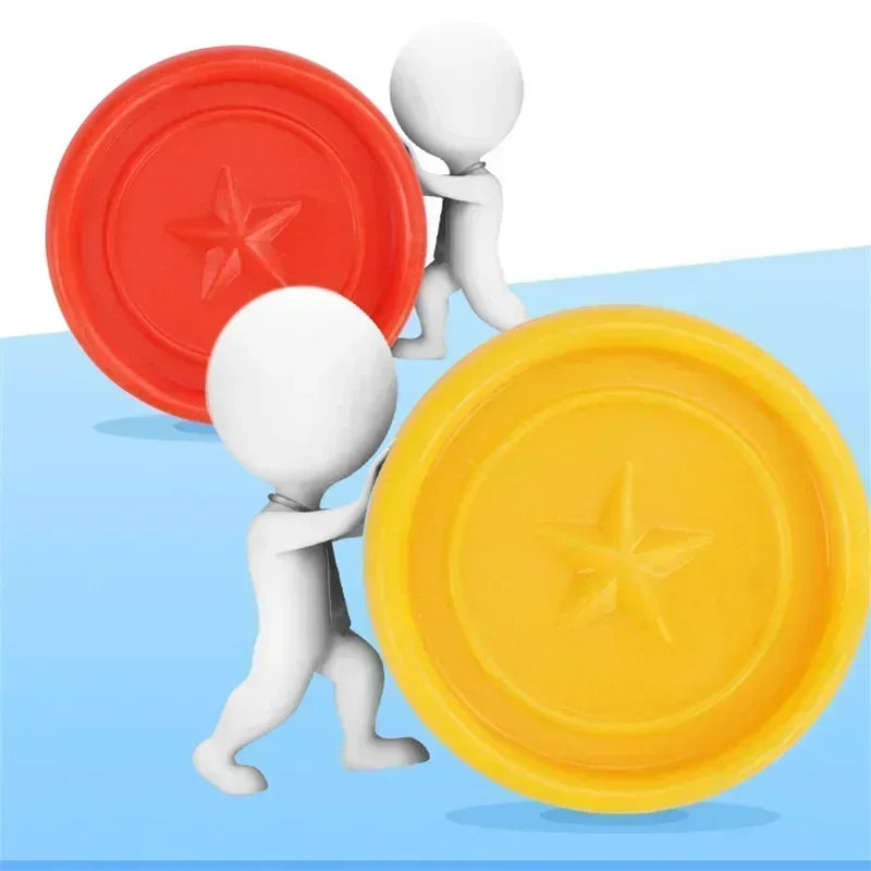 Foldable Children's Online Board Game Classic Battle 4 Chess Family Toys Early Puzzle Thinking Training Gifts