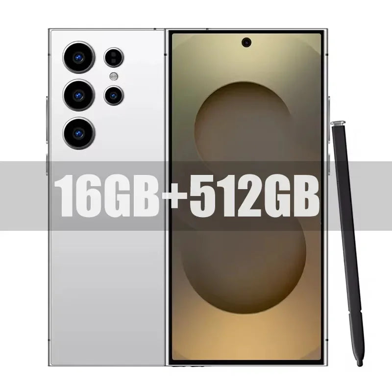HOT 2025 new S26 Ultra original intelligent 5G dual card dual standby Android 15 system global version 108MP 7800mAh battery