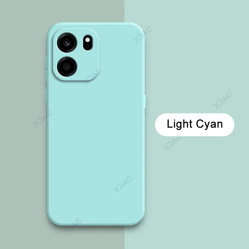 Luxury Dual Liner Phone Cases for OnePlus Turbo 6V Nord CE6 Shockproof Covers Turbo6V NordCE6 CE 6 Square Liquid Silicone Coque