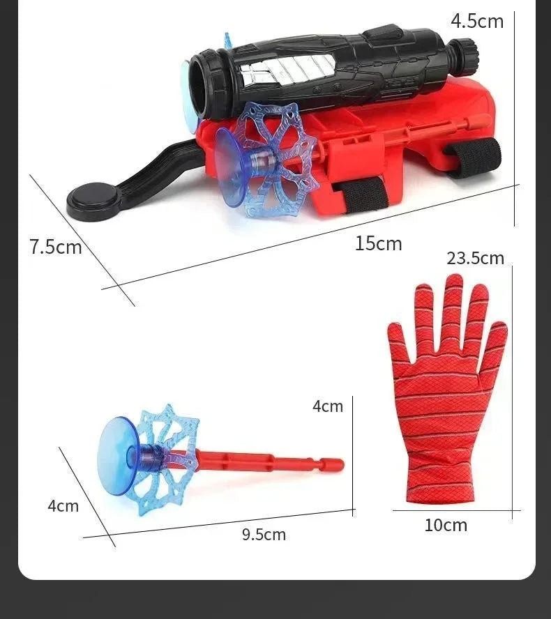 New Cosplay Spider Figure Web Shooters Toys Wrist Launcher Device  Accessories Props Spider-Line Toys Gifts