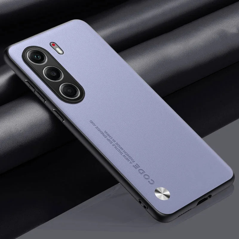 Luxury Ultrathin PU Leather Phone Case For Tecno Camon 40 Pro Plain Skin Shockproof Soft Back Cover For Tecno Camon 40 Premier
