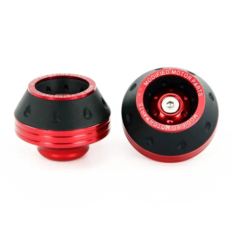 4PCS Universal Motorcycle Wheel Protection Crash Pad Motorbike Crash Protectors Alloy Motocross Falling Front Fork Slider Cups