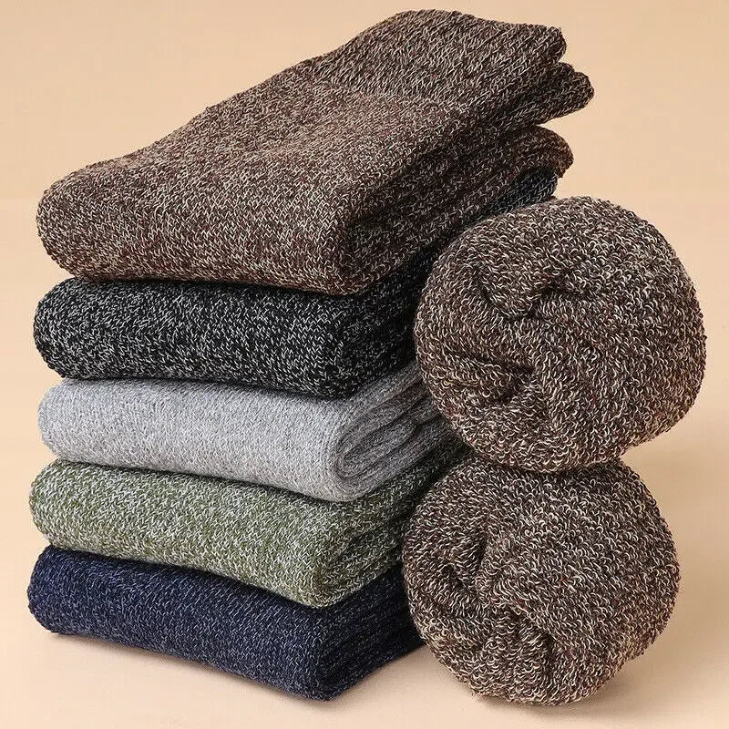 Thicken Wool Socks Men High Quality Towel Keep Warm Winter Socks Cotton Christmas Gift Socks for Man Thermal Against Cold Sock