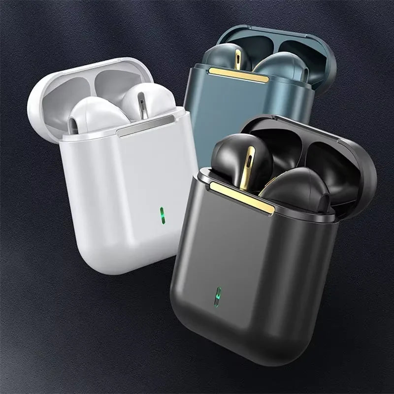 J18 wireless earphones, Bluetooth earphones, 9D noise cancelling gaming earphones with microphone, outdoor sports earphones