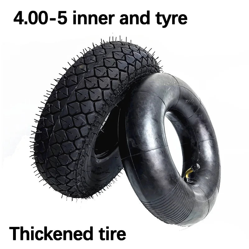 4.00-5 inner and outer tires 12 inch thick pneumatic  for elderly scooters 400-5     with pockets