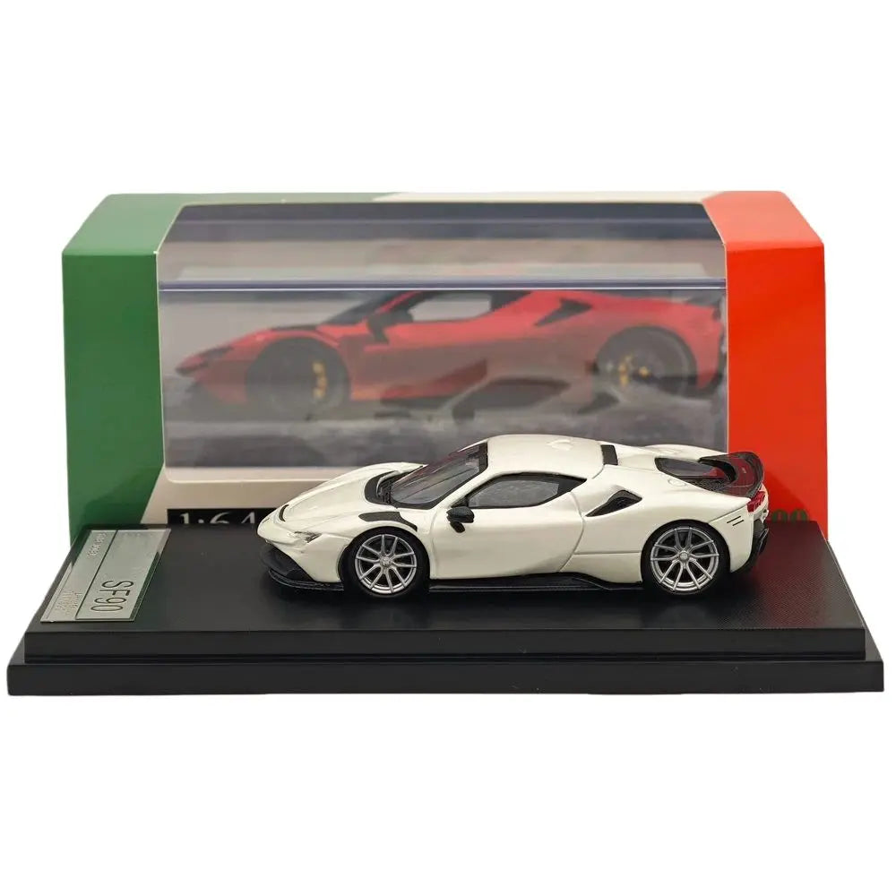 Fine model FM 1/64 Scale SF90 Diecast Models Car Collectible Christmas Gift