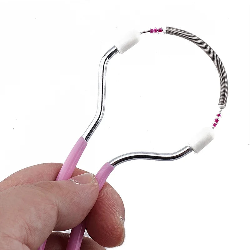 1PC Safe Handheld Spring Roller Women Facial Hair Removal Epilator Beauty Epilator Epi Roller Face Care Massager Makeup Tools