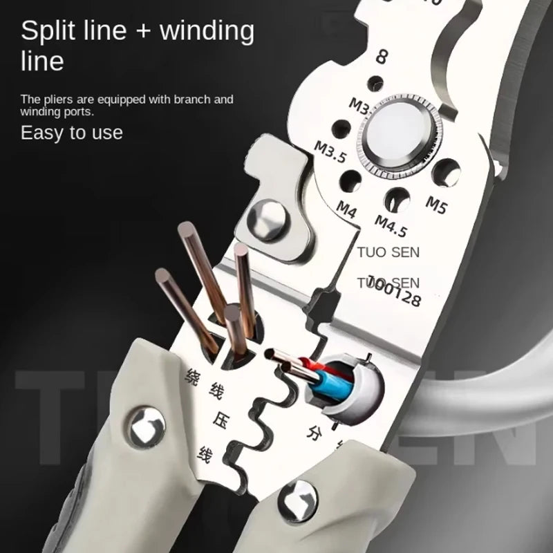 Pliers, multi-functional electrical pliers, wire stripping pliers, electrical special