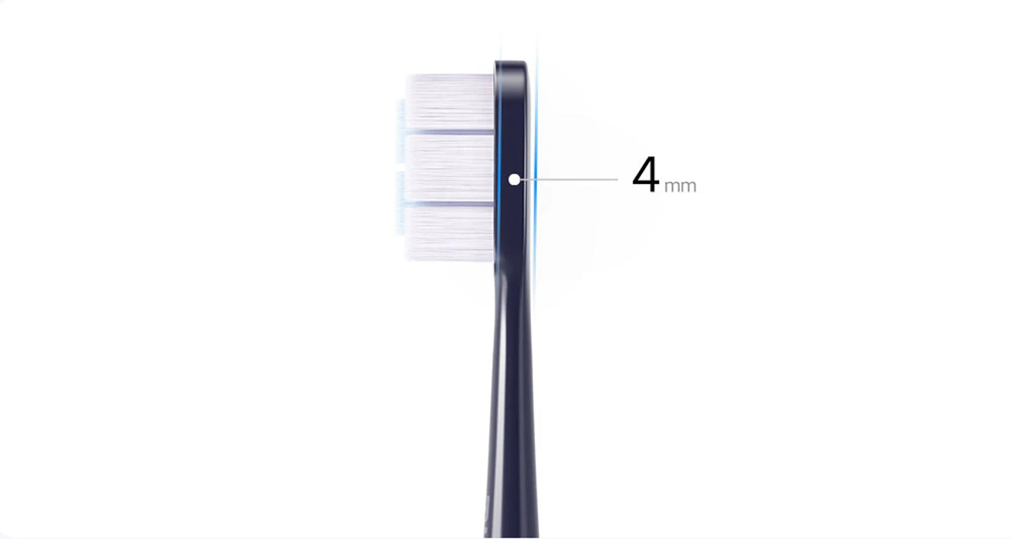 2/4/6Pcs Original Mijia Toothbrush Head T700 Sonic Electric Toothbrush Waterproof Soft Health Replacement Soft Bristles Mijia