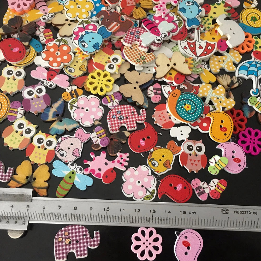 Crafts Multifunctional Durable Material Easy To Attach Unique Design Vibrant Colors Apparel Accessories Buttons Scrapbooking