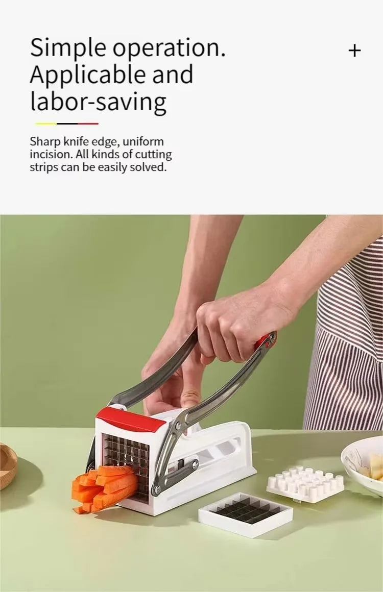 Cutting Potato Machine Multifunction Stainless Steel Cut Manual Vegetable Cutter Tool Potato Cut Cucumber Fruits And Vegetables
