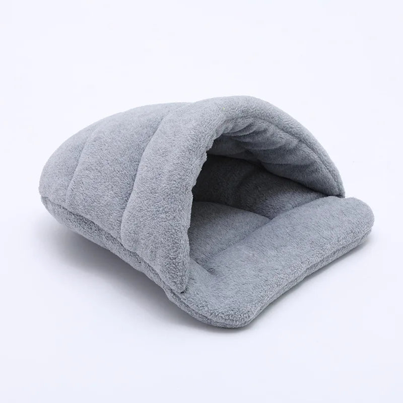 Guinea Pig Warm Bed Rabbit House Hamster Sleeping Bag Small Pet Cave Nest Soft Fleece Slippers Bed Small Pets Supplies