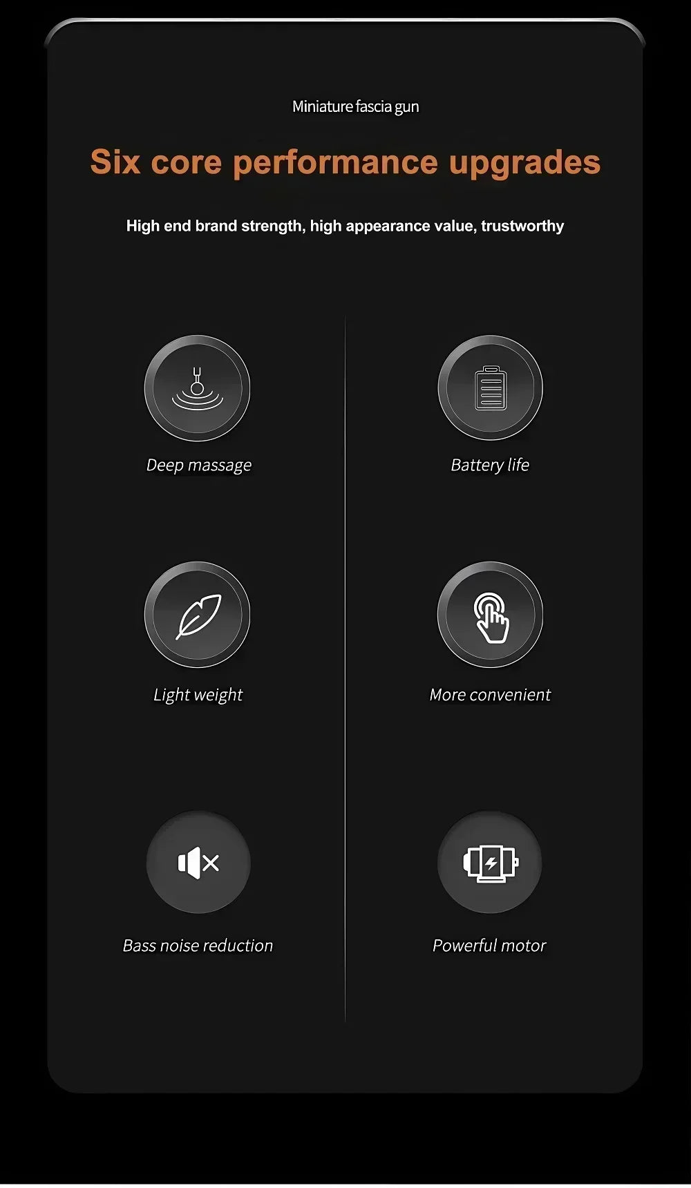 Hot Mini Fascial Massage Gun  Massager For Body Neck Back Deep Tissue Muscle Relaxation Pain Relief Tool Small Handheld Portable