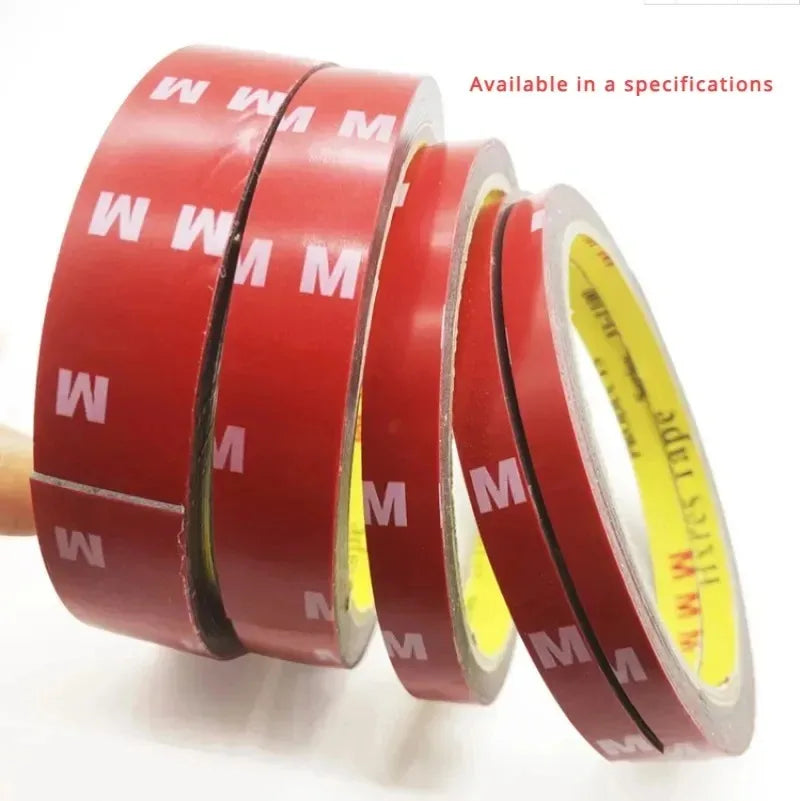 3Meters Strong Double sided Tape Acrylic Foam Adhesive Tape Sticker for Car Home Indoor High temperature