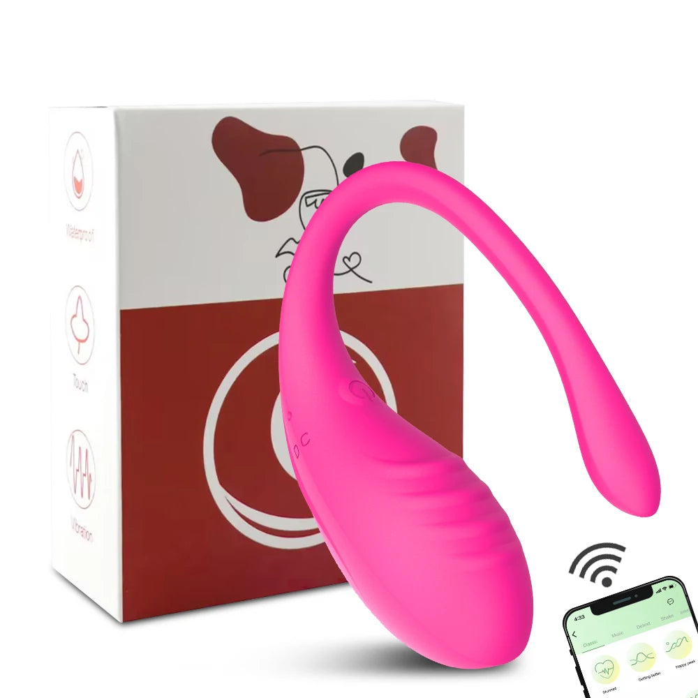 Wearable Massager Mini Vibrator Vibrator with App Remote Control Vibration Remote Controller Couple Love Sex Toy Adult Products