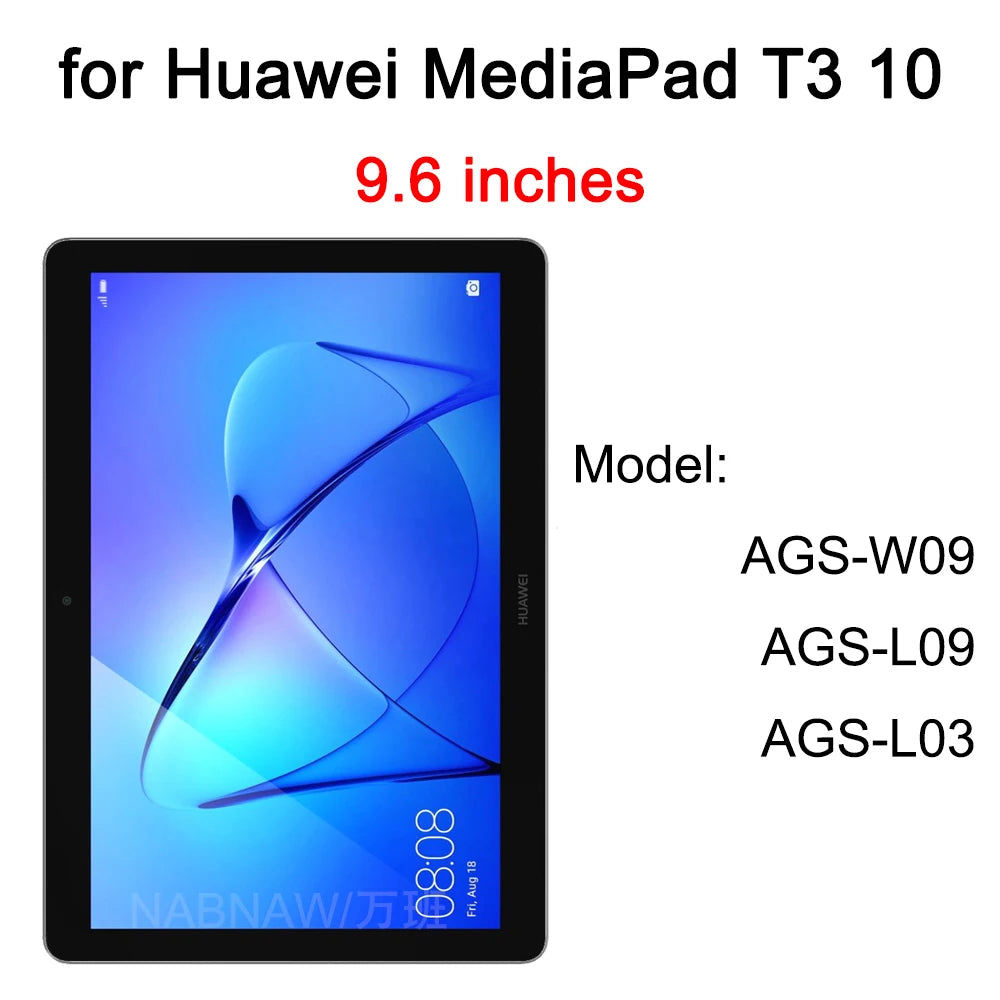 2PCS Tempered Glass Screen Protector For Huawei MatePad 10.4 10.8 Pro 11 T8 T 10s 2023 2022 2021 MediaPad T5 T3 10.1 9.6