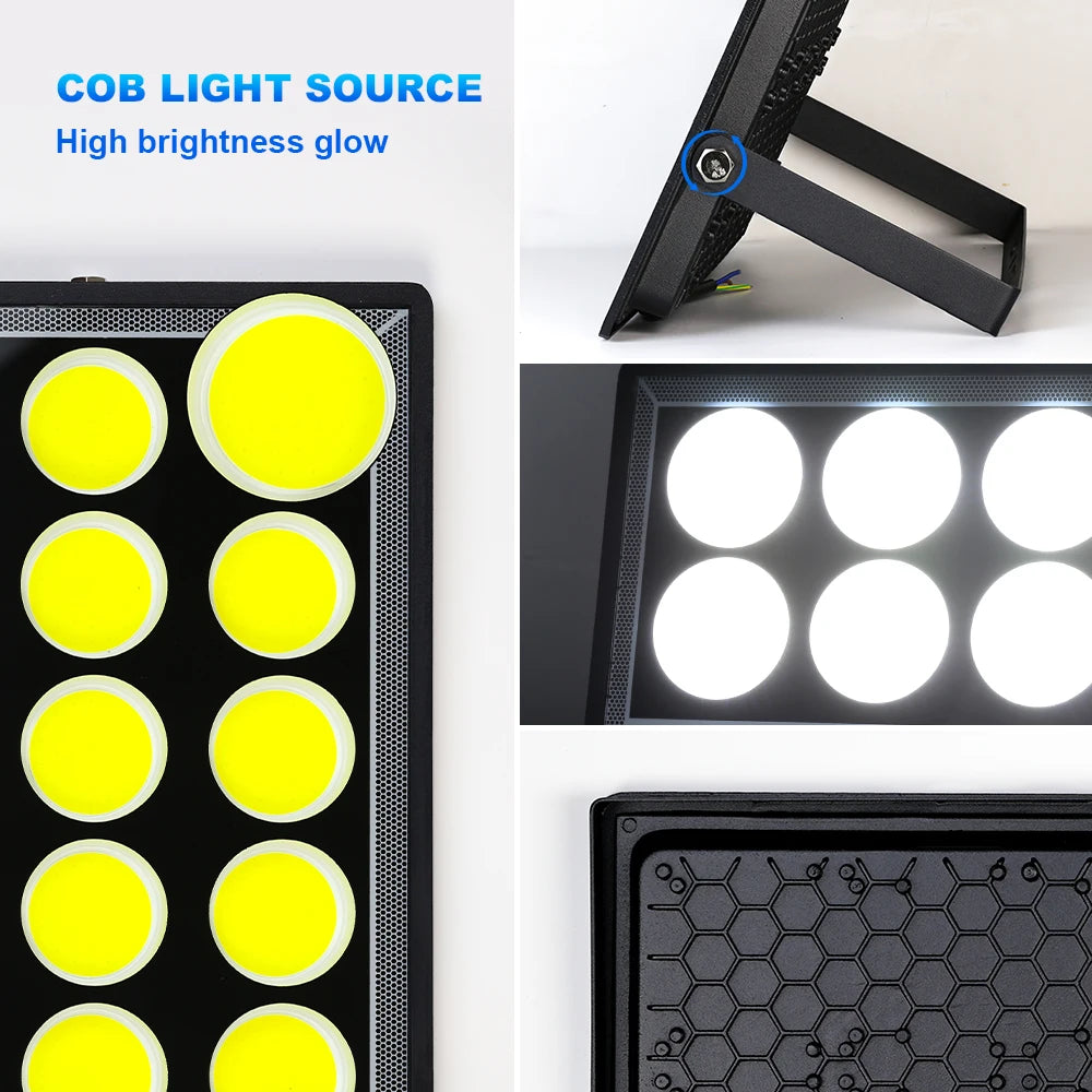 50W 100W 200W 300W 400W 500W LED Flood Light Outdoor Lighting 220V Waterproof IP66 Projector Lighting Spotlight Wall Floodlights