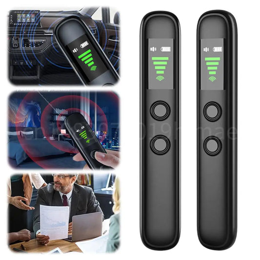 Camera Detector Multifunctional Wireless Signal Detectors Anti-Positioning Listening Device Finder for Hotels Travel Office Car